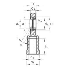 US GIR40-DO-2RS, (j) DIN ISO 12 240-4 (bio)(zhn)(ni)ݼySo(h)ɂ(c)ܷ