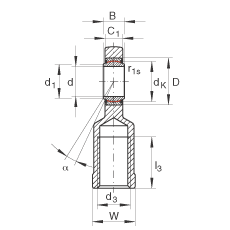 US GIL80-UK-2RS, (j) DIN ISO 12 240-4 (bio)(zhn)(ni)ݼySo(h)ɂ(c)ܷ