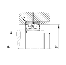 {(dio)ĝLS 240/710-B-K30-MB + AH240/710, (j) DIN 635-2 ˜ʵҪߴ, F׺ж